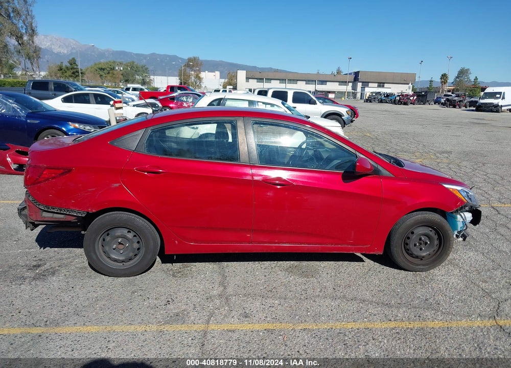 2017 HYUNDAI ACCENT VIN: KMHCT4AE7HU378659