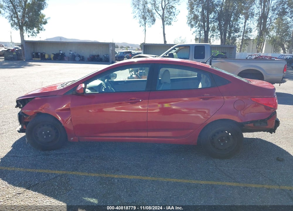2017 HYUNDAI ACCENT VIN: KMHCT4AE7HU378659