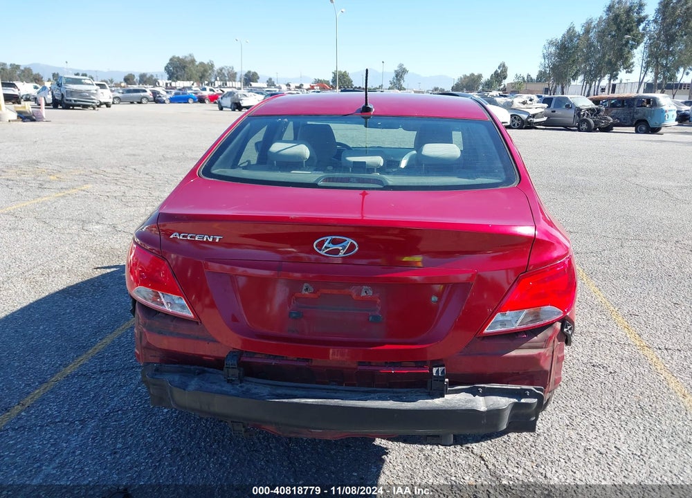 2017 HYUNDAI ACCENT VIN: KMHCT4AE7HU378659