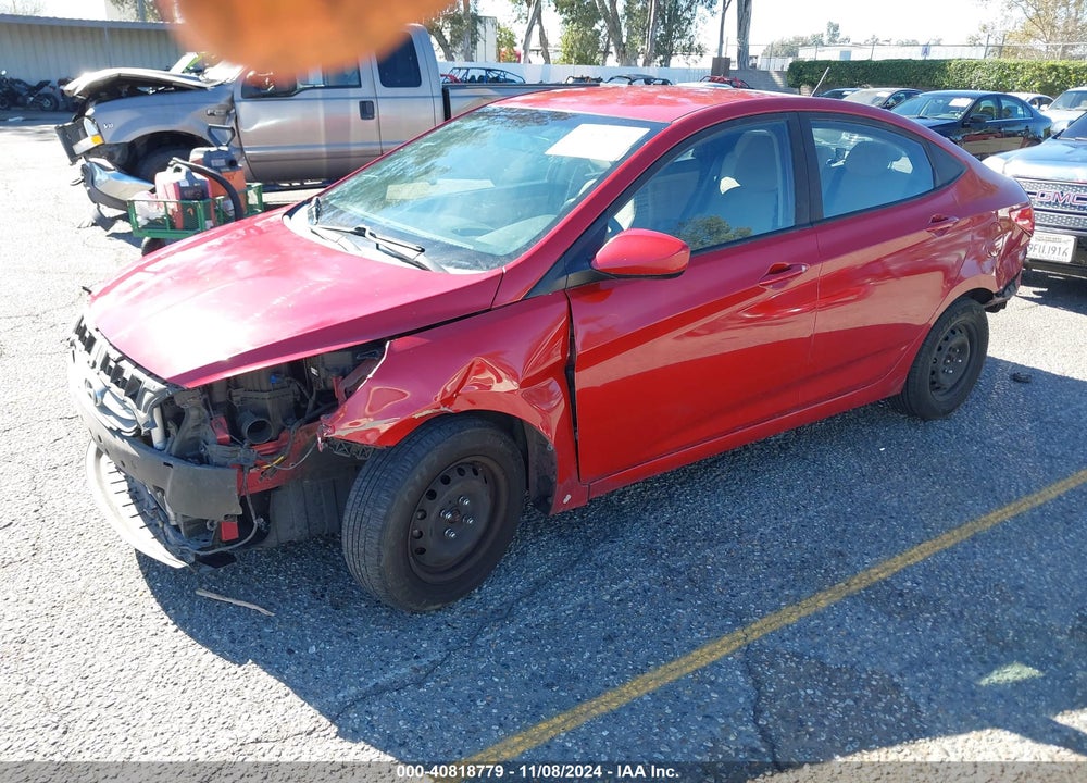 2017 HYUNDAI ACCENT VIN: KMHCT4AE7HU378659