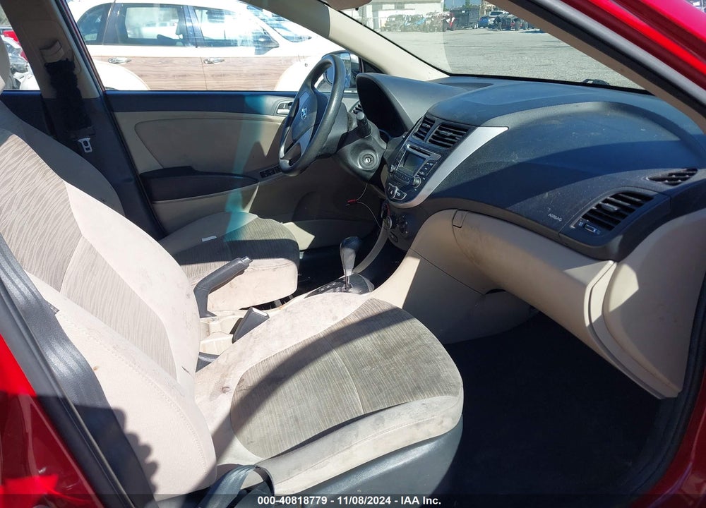 2017 HYUNDAI ACCENT VIN: KMHCT4AE7HU378659
