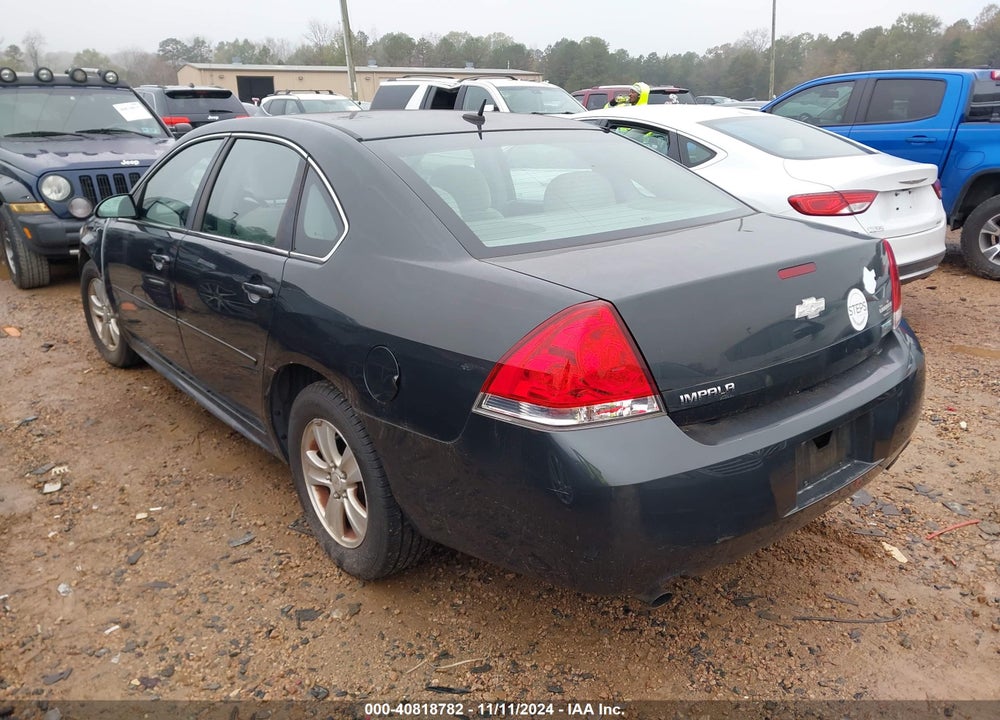 2013 CHEVROLET IMPALA LS VIN: 2G1WF5E36D1260947