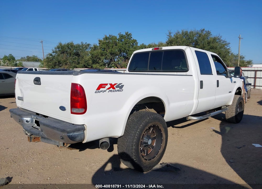 2005 FORD F-250 LARIAT/XL/XLT VIN: 1FTSW21P35EB06192