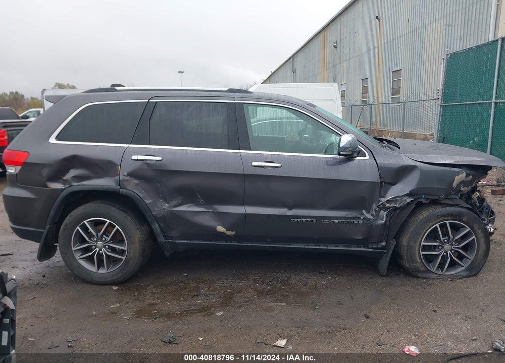2017 JEEP GRAND CHEROKEE LIMITED VIN: 1C4RJFBG5HC909315