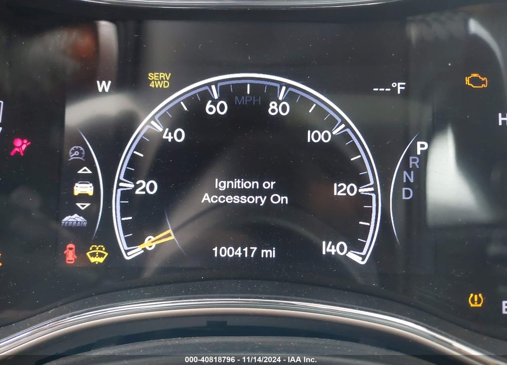 2017 JEEP GRAND CHEROKEE LIMITED VIN: 1C4RJFBG5HC909315