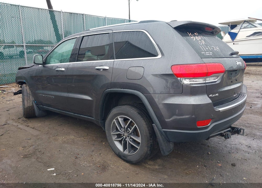 2017 JEEP GRAND CHEROKEE LIMITED VIN: 1C4RJFBG5HC909315