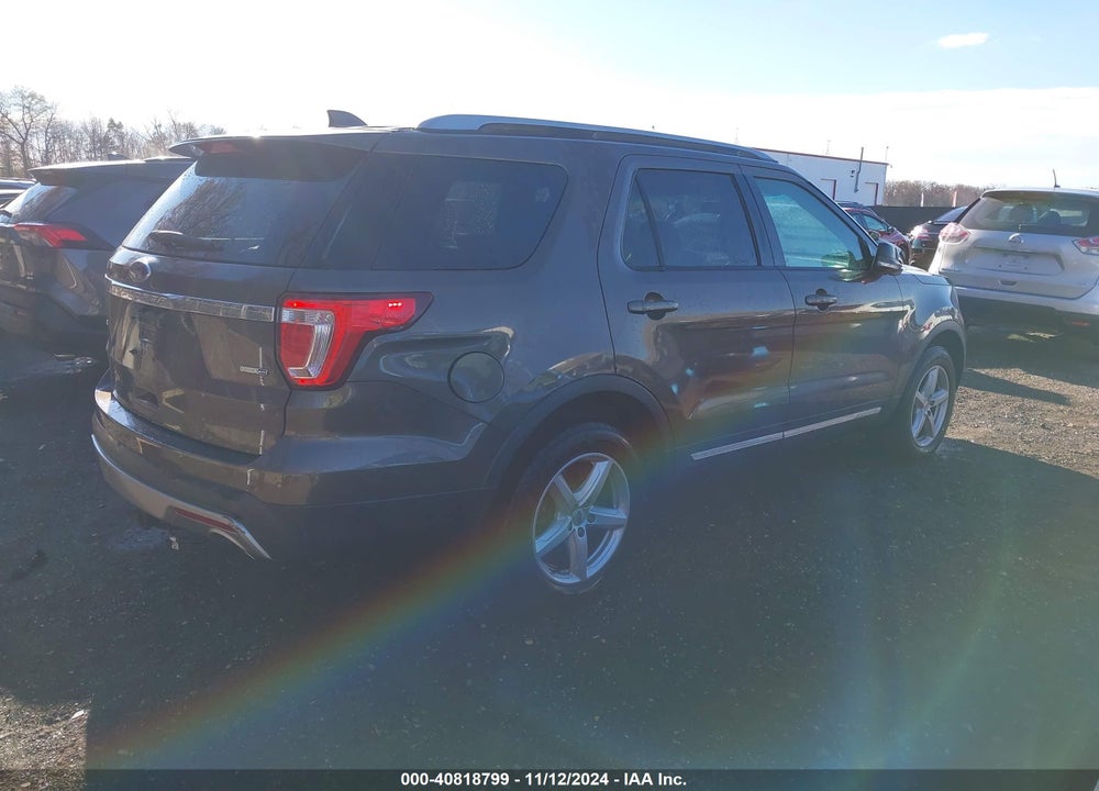 2016 FORD EXPLORER XLT VIN: 1FM5K8D81GGA30345