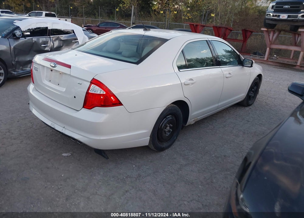 2011 FORD FUSION VIN: 3FAHP0HA8BR345684