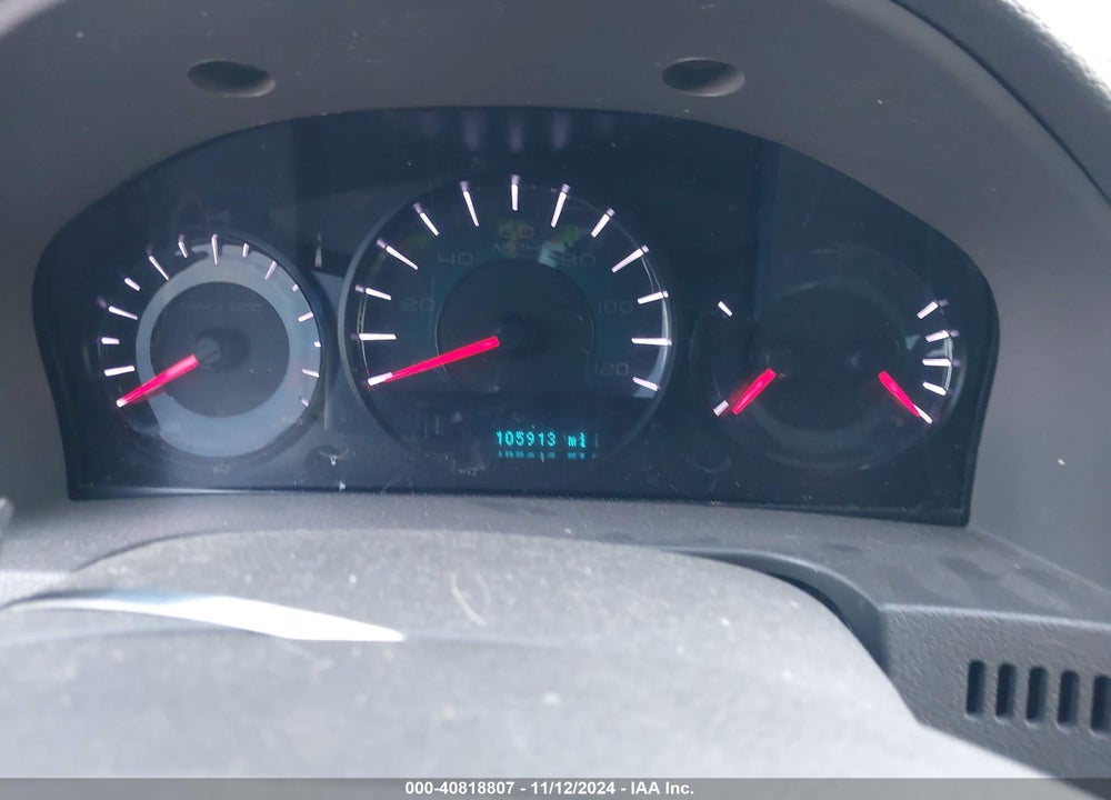 2011 FORD FUSION VIN: 3FAHP0HA8BR345684
