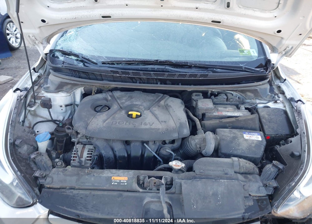 2015 HYUNDAI ELANTRA VIN: KMHDH4AE7FU393407