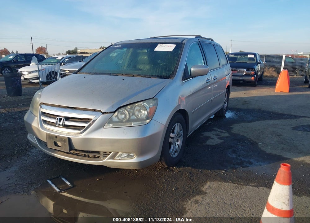 2007 HONDA ODYSSEY EX-L VIN: 5FNRL38787B142769