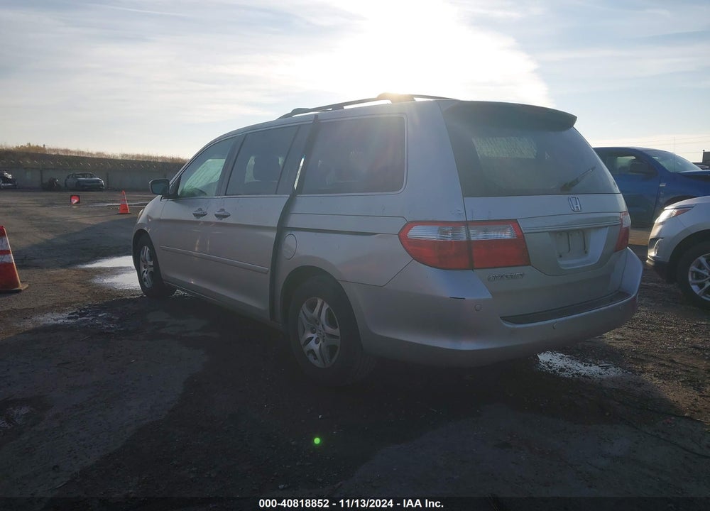 2007 HONDA ODYSSEY EX-L VIN: 5FNRL38787B142769
