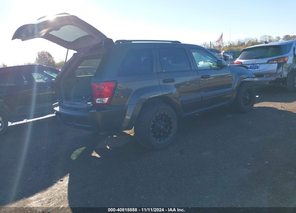 2006 JEEP GRAND CHEROKEE LAREDO VIN: 1J4HR48N46C255560