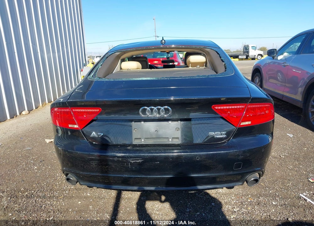 2012 AUDI A7 PREMIUM VIN: WAUYGAFC4CN082096
