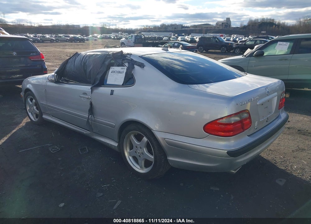 2002 MERCEDES-BENZ CLK 430 VIN: WDBLJ70G52F199755