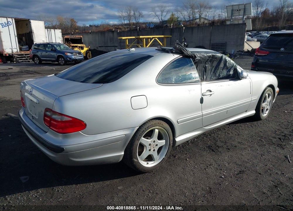 2002 MERCEDES-BENZ CLK 430 VIN: WDBLJ70G52F199755