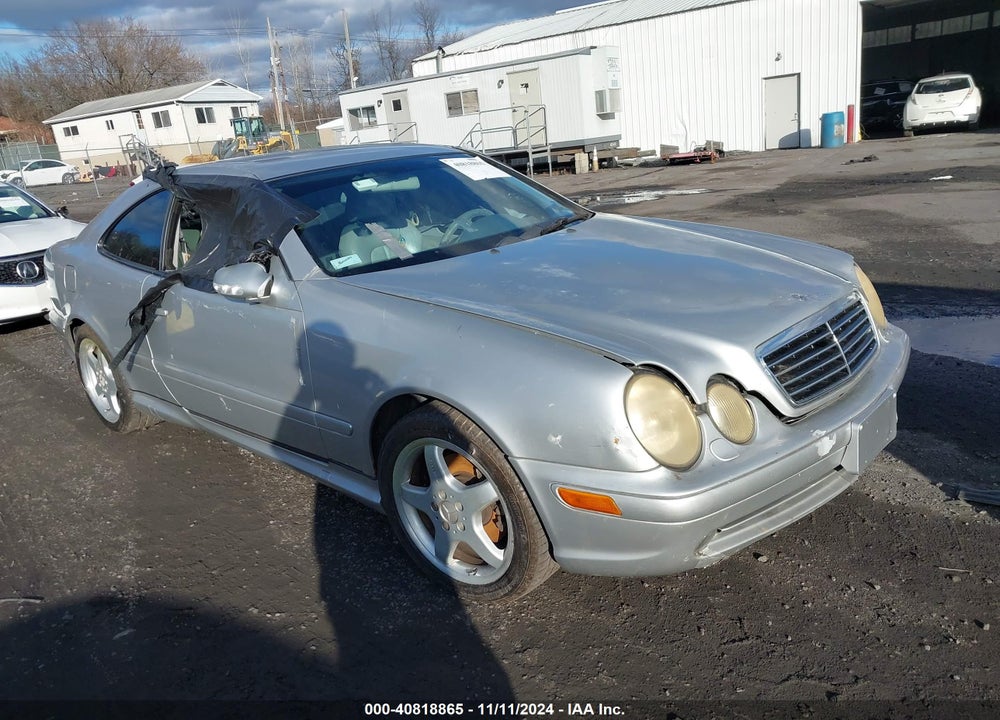 2002 MERCEDES-BENZ CLK 430 VIN: WDBLJ70G52F199755