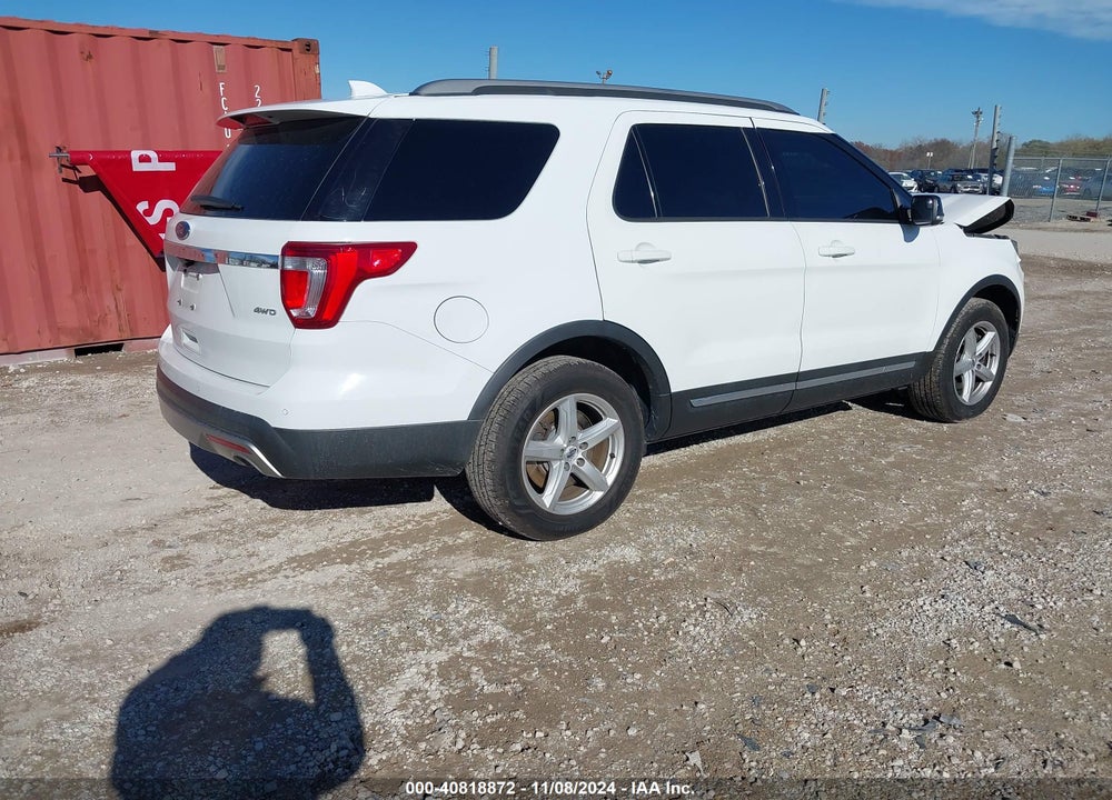 2016 FORD EXPLORER XLT VIN: 1FM5K8D80GGC27328