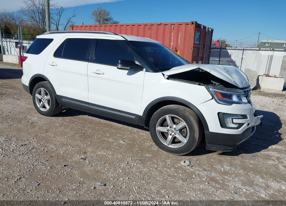 2016 FORD EXPLORER XLT VIN: 1FM5K8D80GGC27328