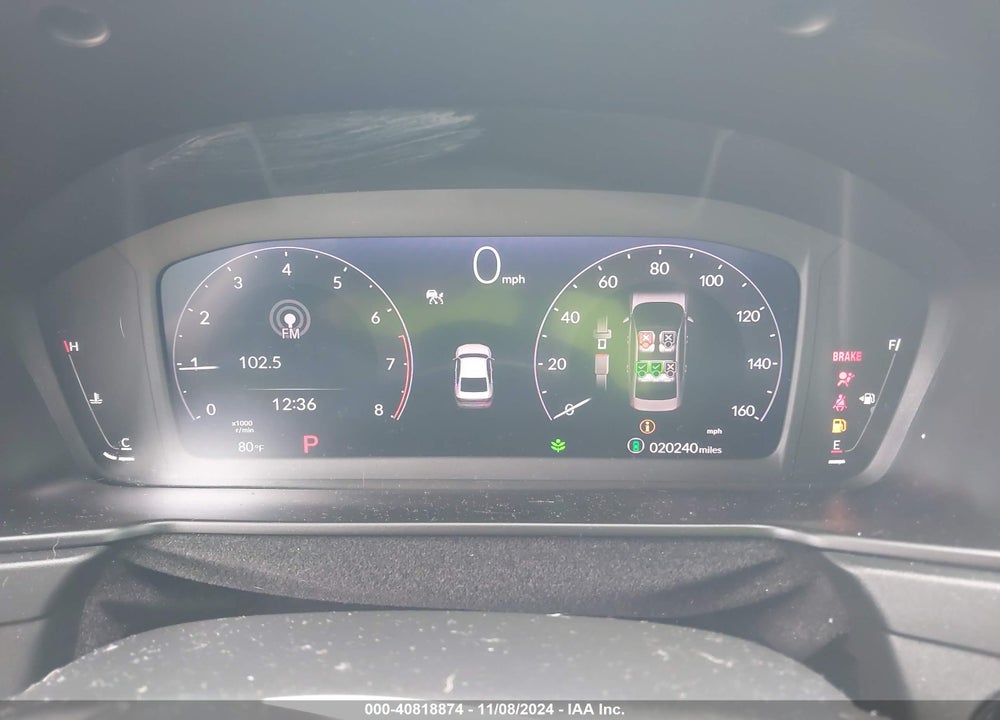2024 HONDA ACCORD EX VIN: 1HGCY1F34RA016613