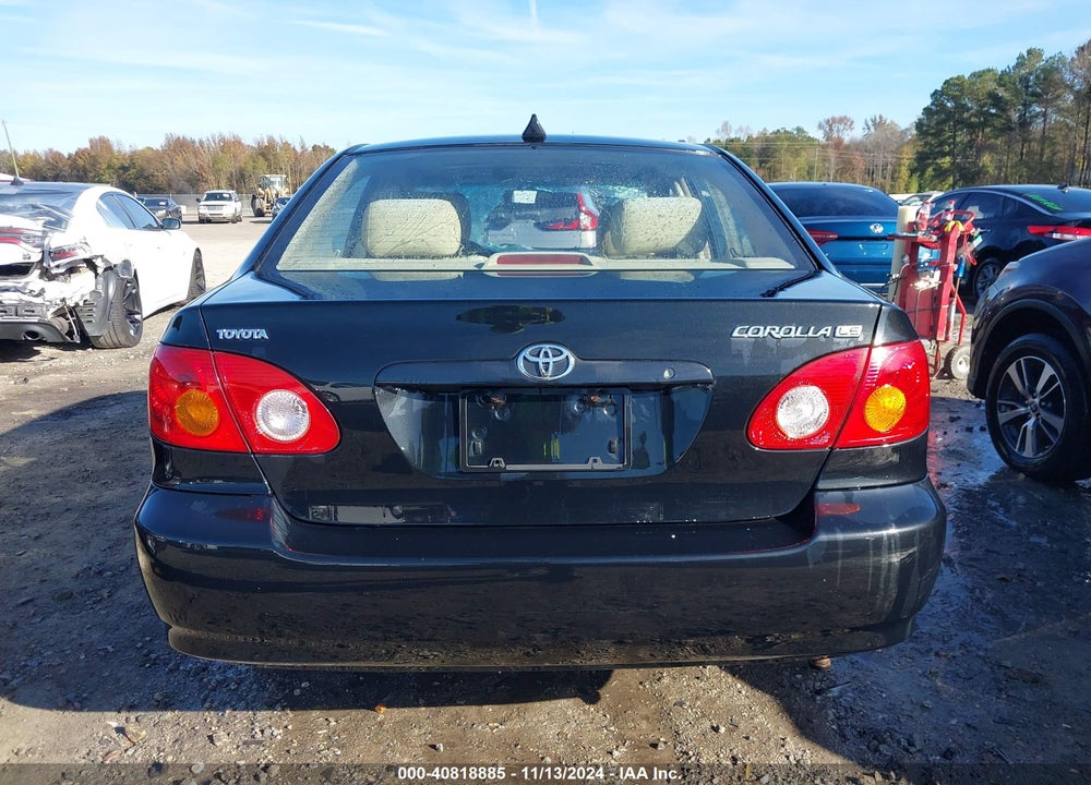 2003 TOYOTA COROLLA LE VIN: 2T1BR32E23C025372