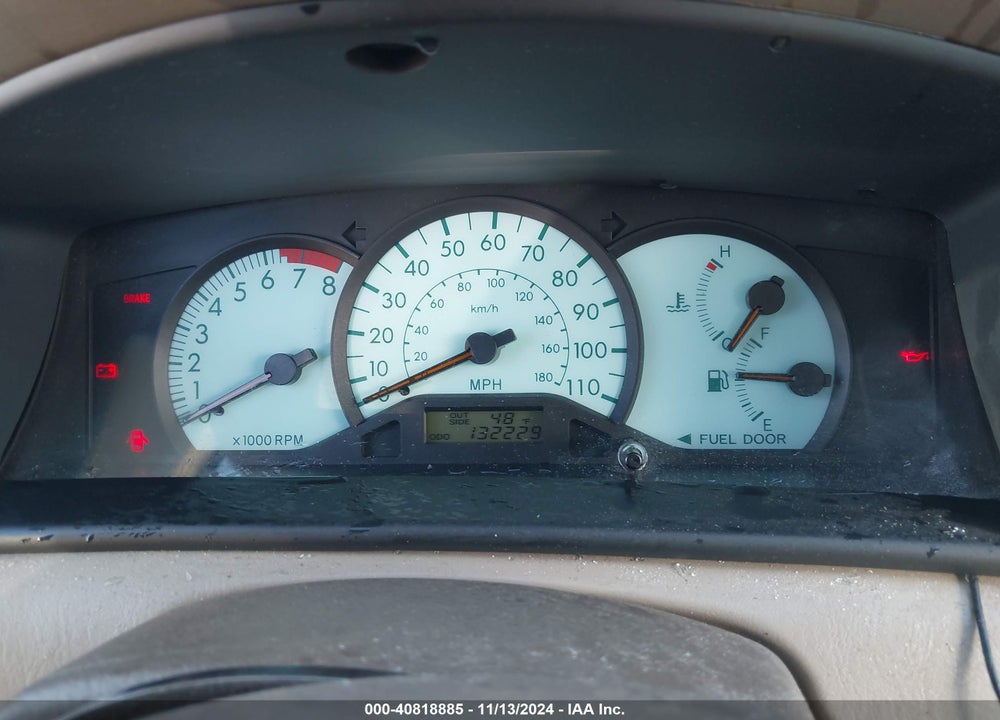 2003 TOYOTA COROLLA LE VIN: 2T1BR32E23C025372