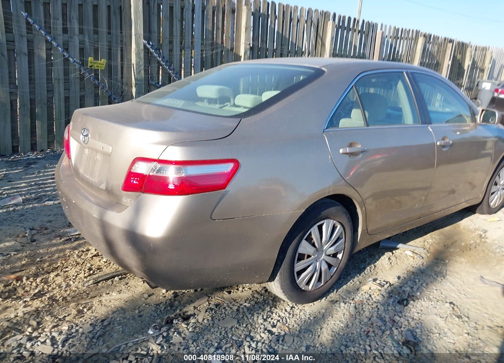 2007 TOYOTA CAMRY LE VIN: 4T1BE46K27U725866