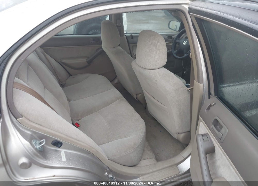 2001 HONDA CIVIC LX VIN: 1HGES16561L065851
