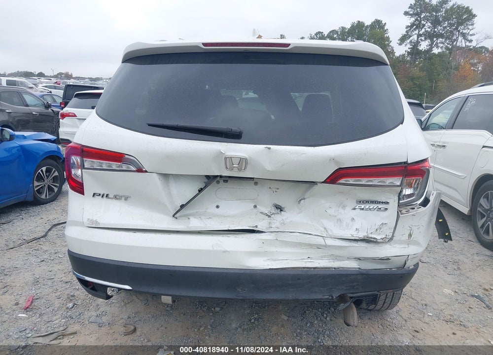 2019 HONDA PILOT TOURING VIN: 5FNYF6H99KB080572
