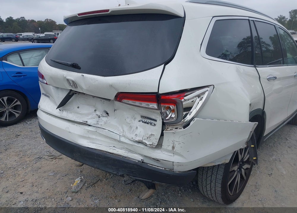 2019 HONDA PILOT TOURING VIN: 5FNYF6H99KB080572