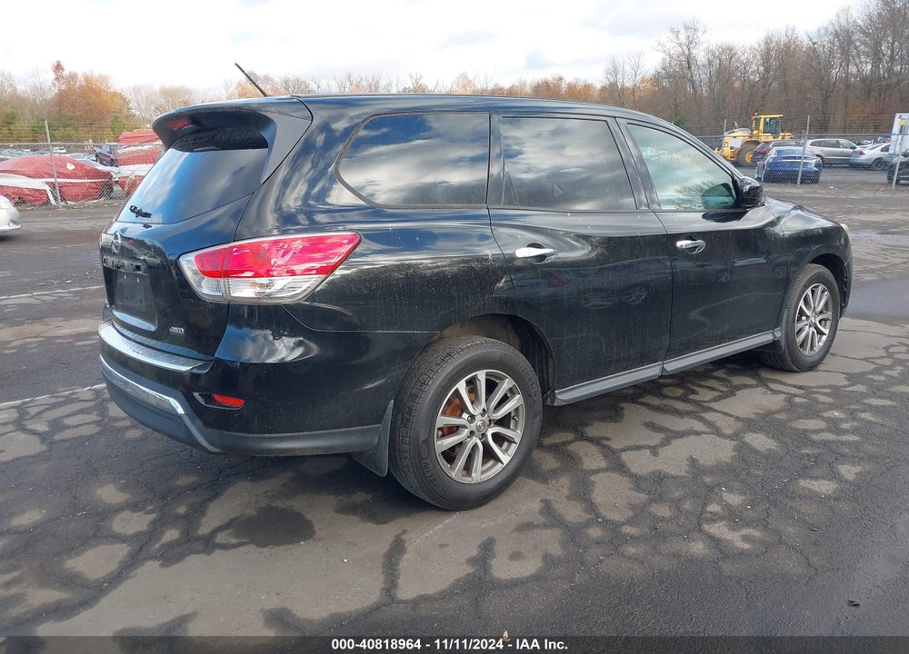 2013 NISSAN PATHFINDER S VIN: 5N1AR2MM4DC667219