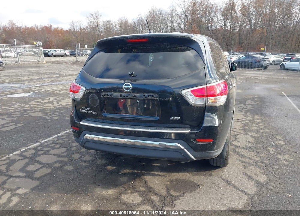 2013 NISSAN PATHFINDER S VIN: 5N1AR2MM4DC667219