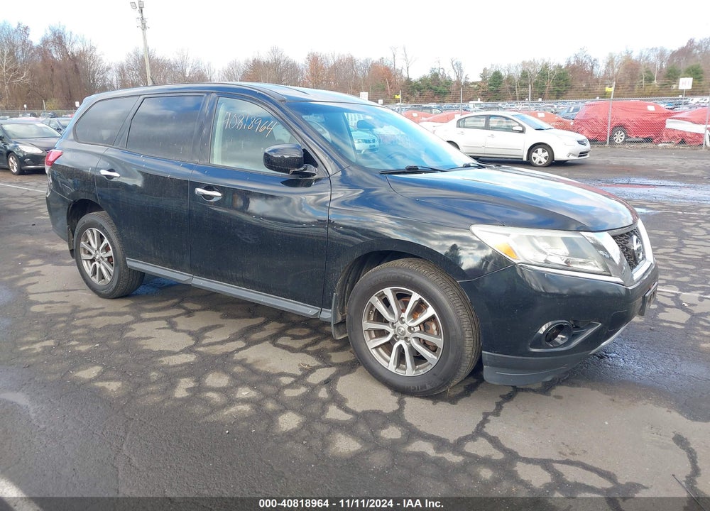 2013 NISSAN PATHFINDER S VIN: 5N1AR2MM4DC667219
