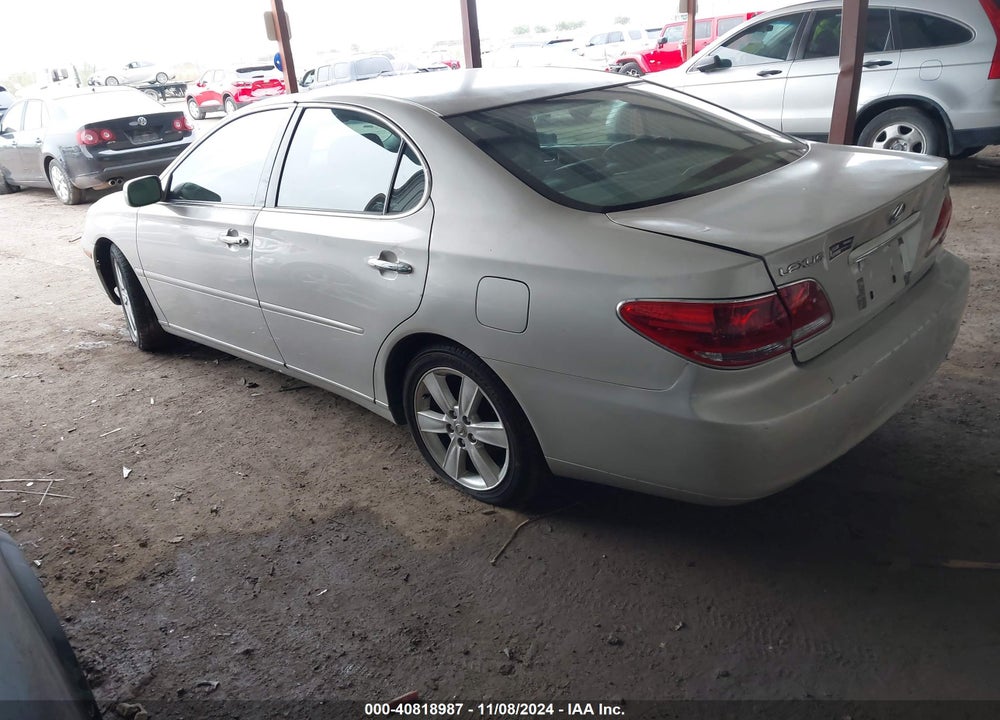 2005 LEXUS ES 330 VIN: JTHBA30G155139793