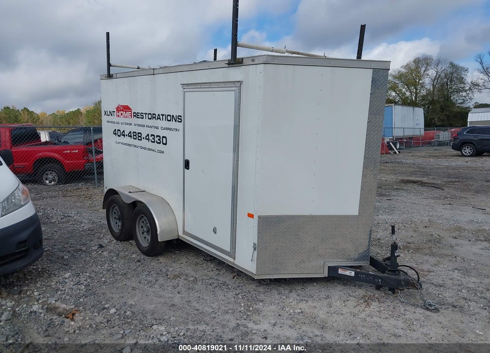 2012 ROCK SOLID CARGO ENCLOSED TRAILER VIN: 7H2BEI22XPD049129