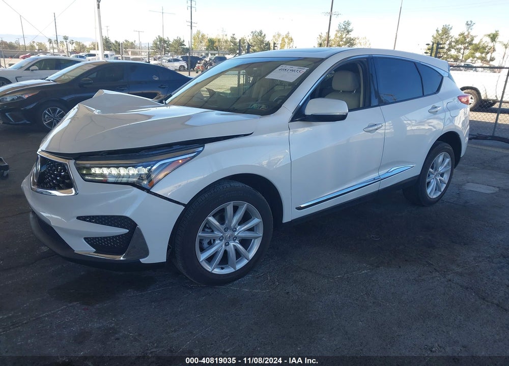 2021 ACURA RDX STANDARD VIN: 5J8TC2H39ML021370