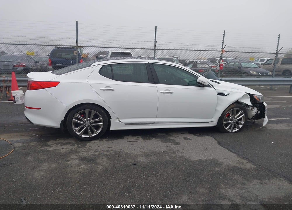 2015 KIA OPTIMA SXL TURBO VIN: 5XXGR4A65FG476802