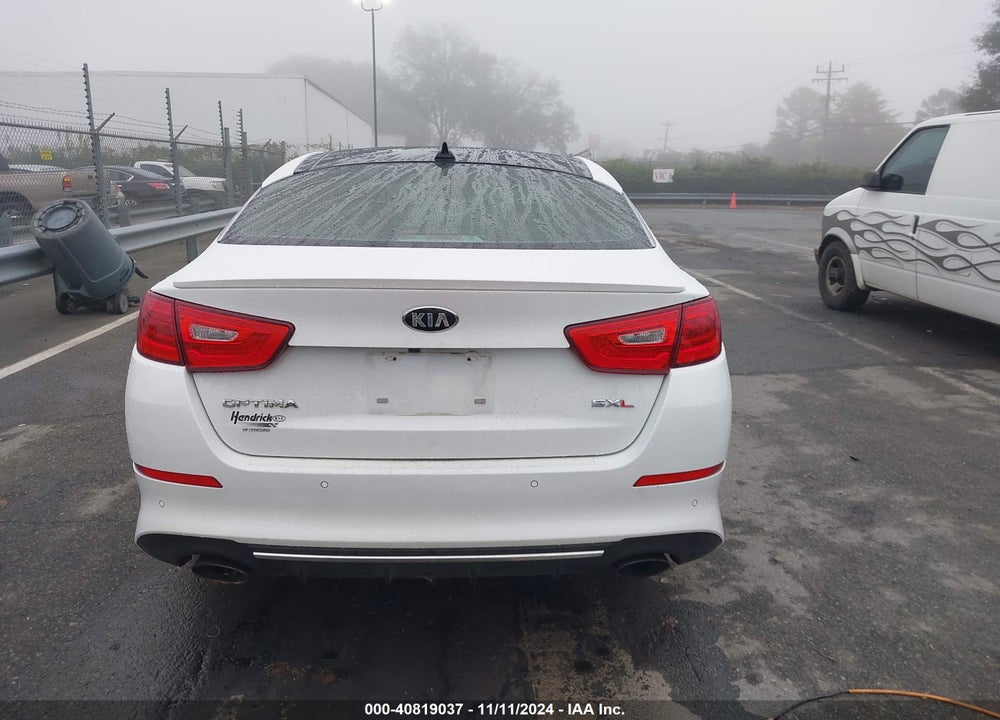 2015 KIA OPTIMA SXL TURBO VIN: 5XXGR4A65FG476802