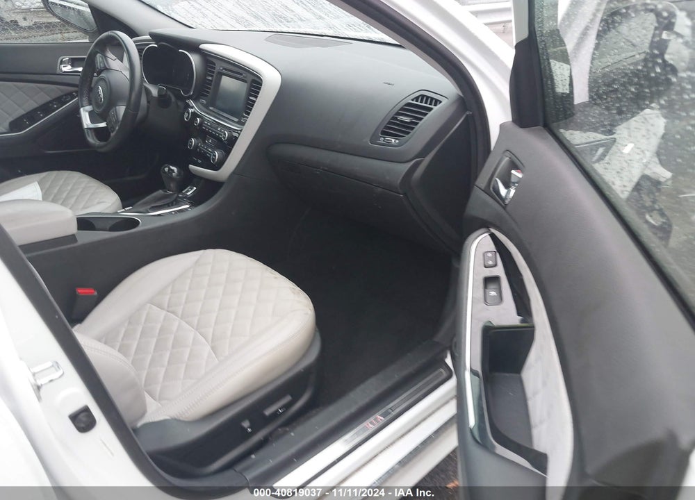 2015 KIA OPTIMA SXL TURBO VIN: 5XXGR4A65FG476802