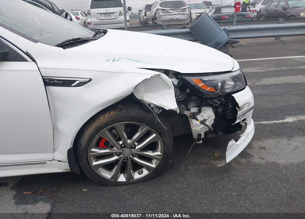 2015 KIA OPTIMA SXL TURBO VIN: 5XXGR4A65FG476802