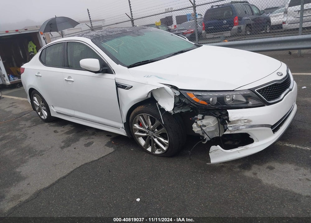 2015 KIA OPTIMA SXL TURBO VIN: 5XXGR4A65FG476802