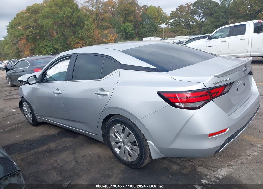 2022 NISSAN SENTRA S XTRONIC CVT VIN: 3N1AB8BV2NY279148