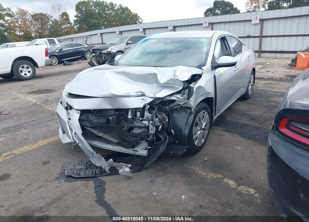 2022 NISSAN SENTRA S XTRONIC CVT VIN: 3N1AB8BV2NY279148