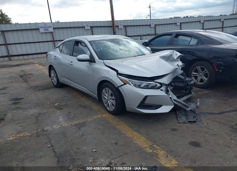 2022 NISSAN SENTRA S XTRONIC CVT VIN: 3N1AB8BV2NY279148
