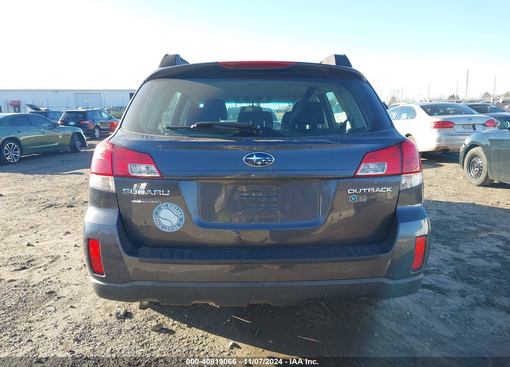 2012 SUBARU OUTBACK 2.5I VIN: 4S4BRCACXC3226053