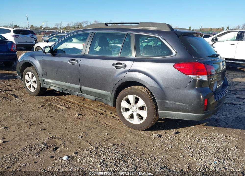 2012 SUBARU OUTBACK 2.5I VIN: 4S4BRCACXC3226053