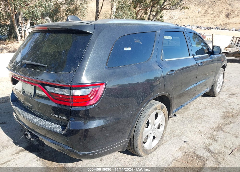 2014 DODGE DURANGO LIMITED VIN: 1C4RDHDG1EC476734