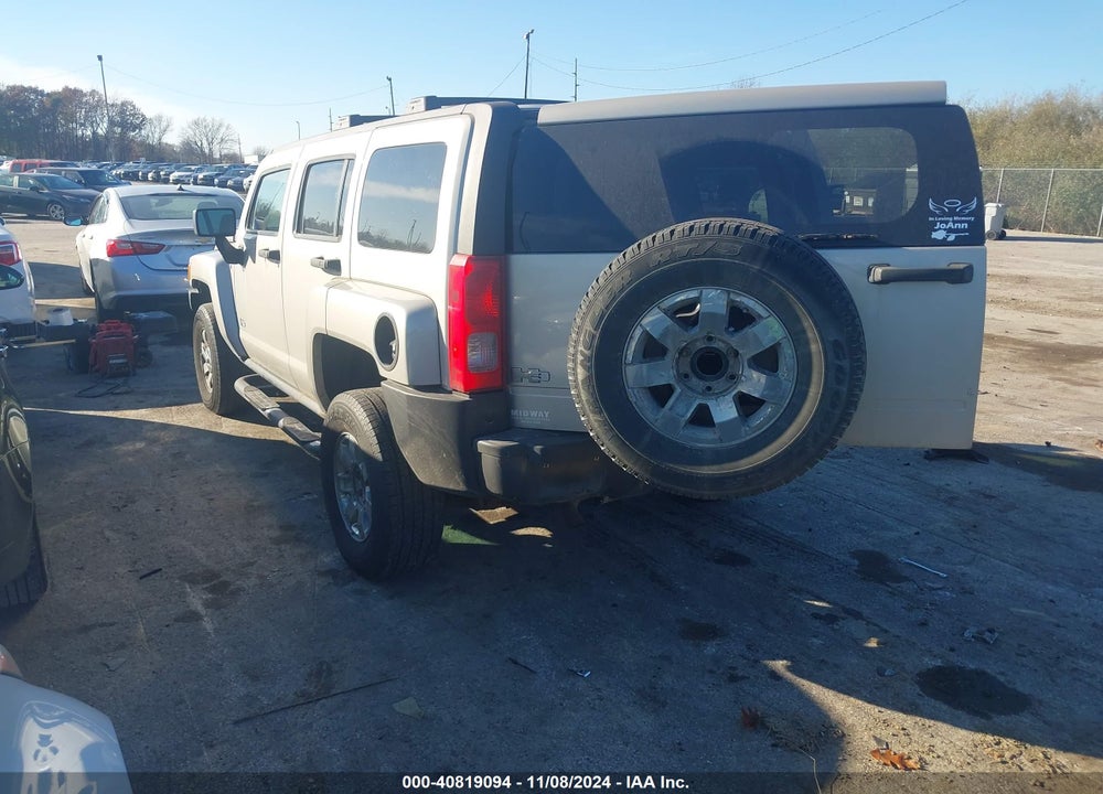 2006 HUMMER H3 SUV VIN: 5GTDN136568294863