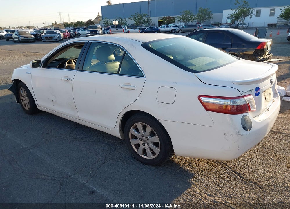 2007 TOYOTA CAMRY HYBRID VIN: JTNBB46K573028951
