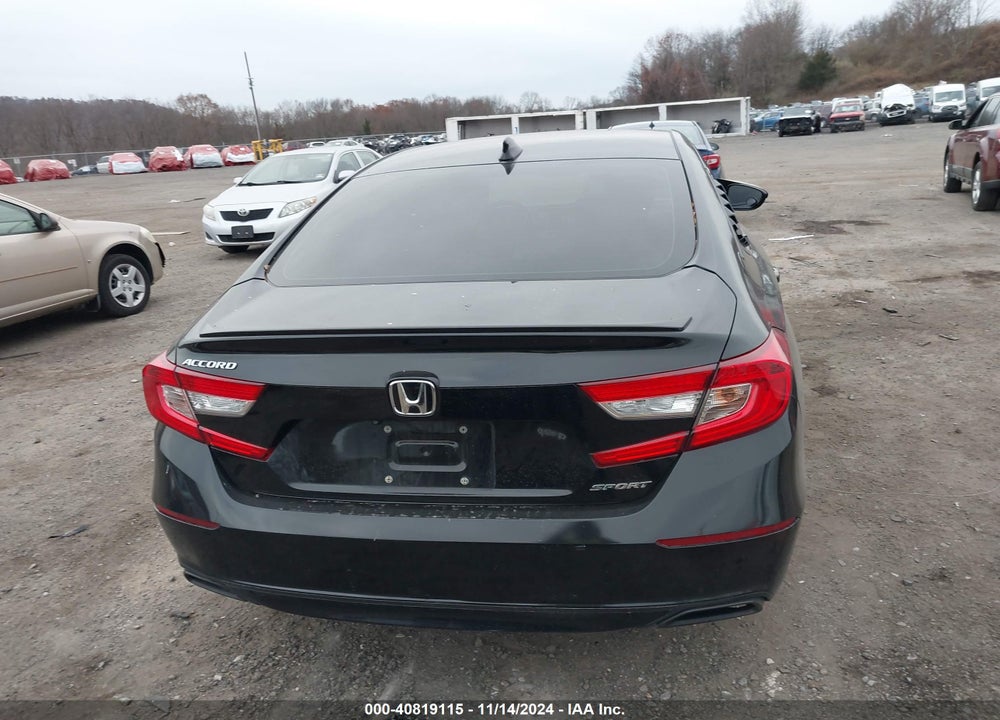 2018 HONDA ACCORD SPORT VIN: 1HGCV1F33JA030001